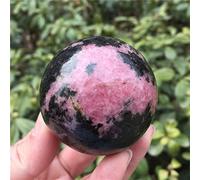 home decoration Home Decor, Natural Plum Blossom Tourmaline Crystal Sphere Ball Gemstone Great for Home Decoration Stone Gifts,Natural Crystal Draw