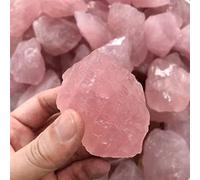 home decoration Home Decor, Natural Rose Quartz Crystal Tumbled Stone 100g-700g for Home Decoration Gifts,Natural Crystal Draw(Color:1pc 280g-360g)