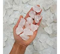home decoration Home Decor, Natural White Quartz Crystal Bulk Rough Gemstones Crystals Gifts,Natural Crystal Draw(Size:50g)