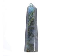 home decoration Home Decoration 8-9cm Natural Original Stone Longstone Six Prism Home Decoration Crystal (Size : 9-10CM)