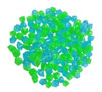 home decoration Luminous Stones Resin Made Garden Decoration Backyard Walkways Shrilling Chicken Glow in The Dark Crystal (Color : Gold, Size : One Size)