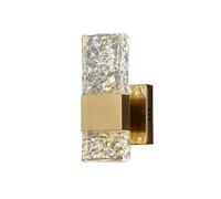 Home Decoration Luxury Wall Lamp,Elegant LED Crystal Wall Light,Minimalist Black Lighting Wall Mounted Lamp for Bedroom Living Room Study Room Dining Room Stairs Porch Hallway Restaurant YYuan