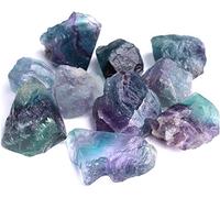 home decoration Minerals Stones Natural crystaller Rauer Rainbow Fluorite raw Stone Trailer Stone Stone Crystal Stones Decoration Draw