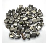 home decoration Natural Black Onyx Obsidian Crystal Tumbled Bulk Specime Gemstones Gem Raw Aquarium Decoration,Iron Pyrite,200g