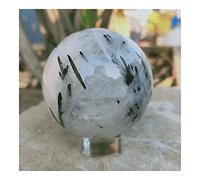 home decoration Natural Black Tourmaline Quartz Crystals and Stones Polished Crystal Sphere Home Decoration Gift Beautiful