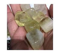home decoration Natural Bulk Gemstone Tumbled Citrine Quartz Cube Stones for Gift 5pcs 18-22mm