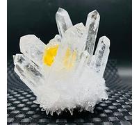 home decoration Natural Clear Ghost Phantom Quartz Crystal Cluster Rock Stones and Crystals Home Decor Beautiful Crystal (Color : 200-250g)
