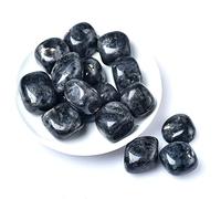 home decoration Natural Crystal Gravel Specimen Square Polished Aquarium Fish Tank Home Decoration,Labradorite,100g