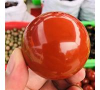 home decoration Natural Crystal Jasper Crystal Ball Aura Processing Table Decoration Natural Stone Great Choice for Home Decoration (Size : 7.5-8cm)