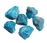 home decoration Natural Crystal Rough 100g Bulk Natural Blue Apatite Rough Raw Stone Quartz Crystals Rock Aquarium Home Room Decoration