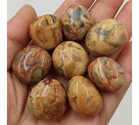 home decoration Natural Crystal Rough 100g Bulk Natural Crazy Agate Tumbled Stones Crystal Polished Gemstone Fish&Flower Pot Landscape Decoration