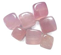 home decoration Natural Crystal Rough 100g Bulk Natural Rose Quartz Tumbled Cube Stone Crystal Collectible Specimen Polished Gemstone