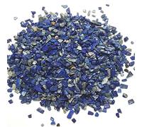 home decoration Natural Crystal Rough 100g/Pack Lot Bulk Natural Crystal Rose Quartz Specimen Chips Gravel Stone for Aquarium Home Room Decoration DIY (Color : Lapis Lazuli, Size : 100g pack)