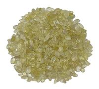 home decoration Natural Crystal Rough 100g/Pack Lot Bulk Natural Crystal Rose Quartz Specimen Chips Gravel Stone for Aquarium Home Room Decoration DIY (Color : Citrine, Size : 100g pack)