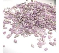 home decoration Natural Crystal Rough 100g/Pack Lot Natural Kunzite Chips Gravel Quartz Crystals Stone Home Room Decoration DIY Aquarium Ornaments