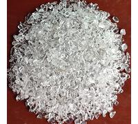 home decoration Natural Crystal Rough 100g/Pack Lot Natural White Clear Quartz Crystal Stone Chip Gravel Home Room Decoration DIY Aquarium