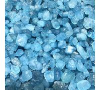 home decoration Natural Crystal Rough 1pc Natural Aquamarine Raw Stone Crystal Quartz Rock Collectible Specimen Rough Gemstone Home Room Decoration