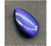 home decoration Natural Crystal Rough 1PC Natural Crystal Home Decor Water Drop Shape Reiki Crystal Non-Porous Loose Beads Polished Gem Home Decoration DIY Crafts (Color : 24x40mm - Dark Blue, Size