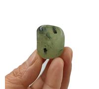 home decoration Natural Crystal Rough 1pc Natural Prehnite Tumbled Stones Green Grape Quartz Crystal Gemstone Specimen Home Decoration Gift