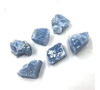 home decoration Natural Crystal Rough 1pc Natural Raw Blue Calcite Rough Stone Quartz Crystals Rock Aquarium Home Room Decoration (Color : Blue Calcite, Size : 1pc)