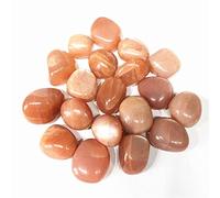 home decoration Natural Crystal Rough 1pc Random Natural Sunstone Tumbled Stone Quartz Crystal Polished Gemstone Specimen Home Decor 20-30mm