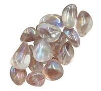 home decoration Natural Crystal Rough 3pcs Clear Quartz Crystal Tumbled Stone Polished Rock Home Room Decoration