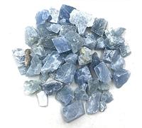 home decoration Natural Crystal Rough 50g/Pack Bulk Natural Raw Blue Calcite Rough Stone Chip Quartz Crystals Rock Aquarium Home Room Decoration