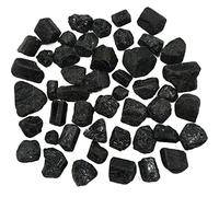 home decoration Natural Crystal Rough 50g/Pack Bulk Rough Natural Black Tourmaline Raw Stone Quartz Crystal Gemstone Specimen