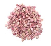 home decoration Natural Crystal Rough 50g/Pack Natural Lapis Lazuli Chips Rock Gravel Stones Quartz Crystal Specimen Fish Tank Aquarium Decoration (Color : Rhodonite, Size : 50g pack)
