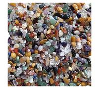 home decoration Natural Crystal Rough 50g/Pack Natural Lapis Lazuli Chips Rock Gravel Stones Quartz Crystal Specimen Fish Tank Aquarium Decoration (Color : Mixed Stone, Size : 50g pack)