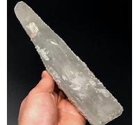 home decoration Natural Crystal Rough 678gMuseum Huge White Transparent Crystal & Calcite - Specimens