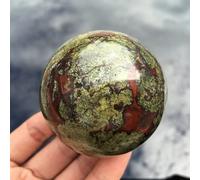 home decoration Natural Crystal Rough Crystal Stone Ball Natural Polished Mixed Dragon BloodSphere