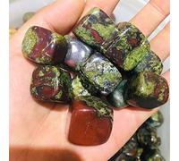 home decoration Natural Crystal Rough Home Decoration Large Size Natural Dragon Blood Stone Tumbled Stone Polished Rock Crystal Stone Stones (Size : 300g)