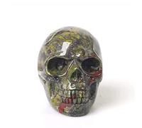 home decoration Natural Dragon Blood Quartz Crystals Stones Skulls Carvings 2Inch for Home Beautiful Crystal