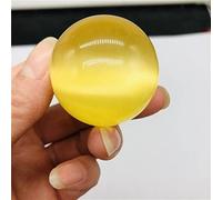 home decoration Natural Dragon Blood Stone Crystal Ball Crystal Stone gems are for Great Choice for Home Decoration (Color : Yellow, Size : 5pc)