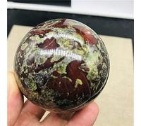 home decoration Natural Dragon Blood Stone Crystal Ball Crystal Stone gems are for Great Choice for Home Decoration (Size : 4cm)