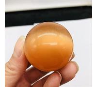 home decoration Natural Dragon Blood Stone Crystal Ball Crystal Stone gems are for Great Choice for Home Decoration (Color : Orange, Size : 3pc)