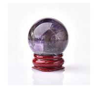 home decoration Natural Dream Amethyst Quartz Ball Reiki Ore Stone Home Decoration Stone Gemstone Ball Ornaments Gift Crafts Decoration Crystal