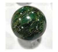 home decoration Natural Emerald Quartz Crystal Ball Green Rock gem Ball Great Choice for Home Decoration (Size : 6-6.5CM)