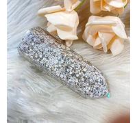 home decoration Natural fisheye Stone Crystal Quartz Obelisk Gift Room Decoration Beautiful Crystal (Size : 400-450g)