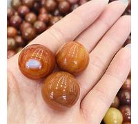home decoration Natural gem, Brown Agate, Agate Ball, Crystal Ball, Reiki Ball, Home Decoration Great Choice for Home Decoration (Size : 4pc)