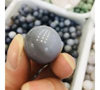 home decoration Natural Gemstone Violet, Blue, Yellow, Green Agate Agate Ball Crystal Ball Reiki Ball Home Decor Great Choice for Home Decoration (Color : Violet, Size : 2pc)