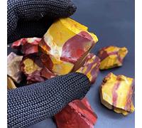 home decoration Natural Irregular Egg Yolk Raw Rough Stone Crystal Quartz Specimen for DIY Decoration Jewelry Making,50g (Color : Yellow, Size : 50g)