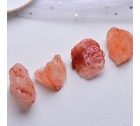 home decoration Natural Orange Crystal Gravel Specimen Rock Stone Home Decoration Aquarium,Random Delivery,50g (Color : Random Delivery, Size : 50g)
