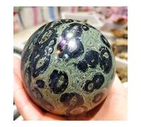 home decoration Natural Peacock Eye Crystal Ball Sphere Quartz Kambaba Jasper Decorative Stone Indie Jewelry Collection (Size : 1.3-1.6kg)