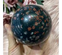 home decoration Natural Plum Blossom Stone Crystal Quartz Ball Beautiful Crystal (Size : 650-700g)
