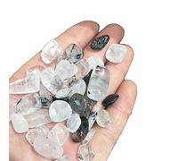 home decoration Natural Polished stone Crystals Black Tourmaline Chip Gravel Tumbled Stone 9MM-12MM for Beautiful Crystal