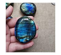 home decoration Natural Quartz Polished Labradorite Stone Fishbowl Crystal Stone Home Decor Gifts Craft Ornaments 1pcs Beautiful) (Color : Labradorite Stone, Size : 3-5cm)