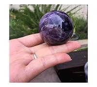 home decoration Natural Quartz Smooth Amethyst Ball Polished Crystal Decor Dream Amethyst Stone for Home Decoration Gigfts Collect Room Decoration (Color : Amethyst Ball, Size : 45mm)