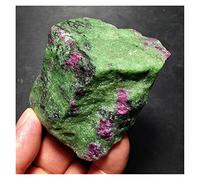 home decoration Natural Red and Green Raw Stone Samples 1pcs Decoration Crystal (Size : White)